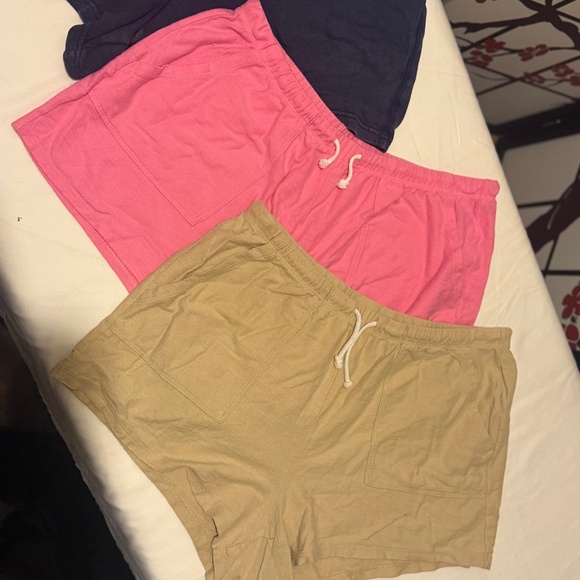 J Crew Shorts 3 colores size M - Picture 1 of 6